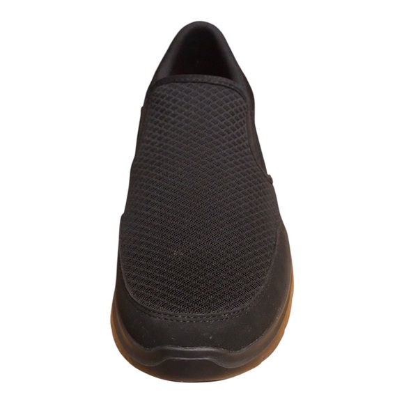 Skechers Men's Flex Relaxed Fit Memory Foam from Skechers Works. Slip Resistant - Picture 2 of 6